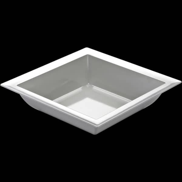 Açık Büfe Salata Meyve Sunum Tepsi 37.3 x 37.3 x 9 cm