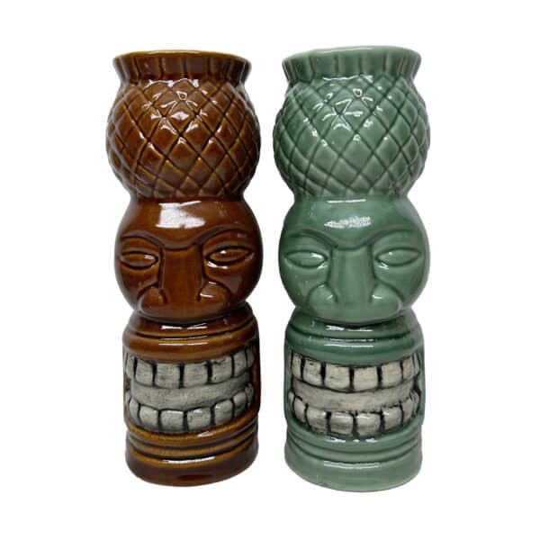 Groovy Seramik Tiki Kokteyl Bardak (7×21 cm) 550 cc
