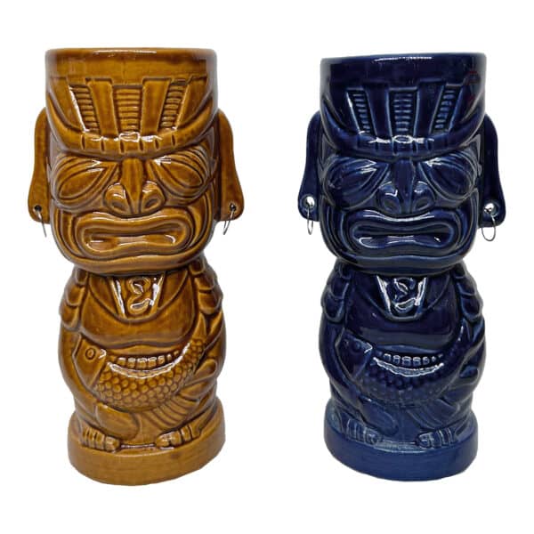 Groovy Seramik Tiki Kokteyl Bardak (6,5×17 cm) 350 cc